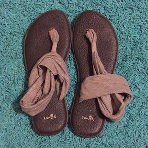 Sanuk flip flops